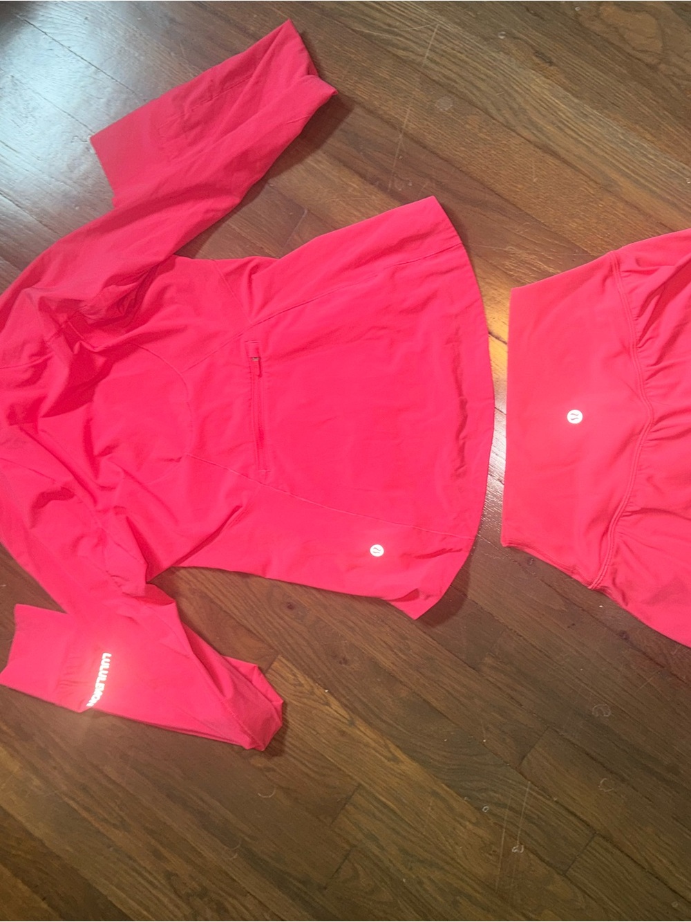 Pink Athletic Hoodie Jacket & Skirt Set - Picture 6 of 6